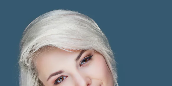Krásné a zdravé vlasy: střih, melír, ošetření přípravkem Olaplex a styling s foukanou, do 120 minut