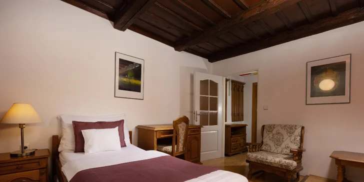 4* dovolená v historickém spa hotelu v centru Olomouce se snídaní a slevou na wellness