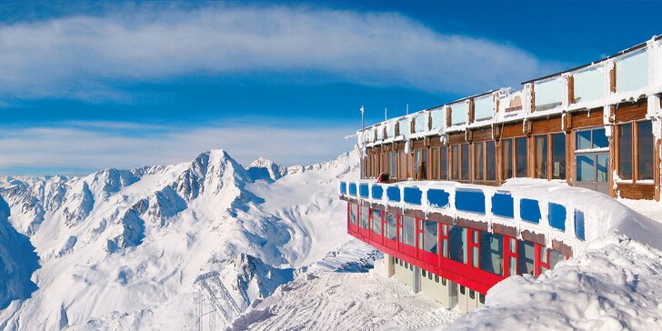 Zimní dovolená v Jižním Tyrolsku: nejvýše položený hotel přímo na ledovci, polopenze a wellness