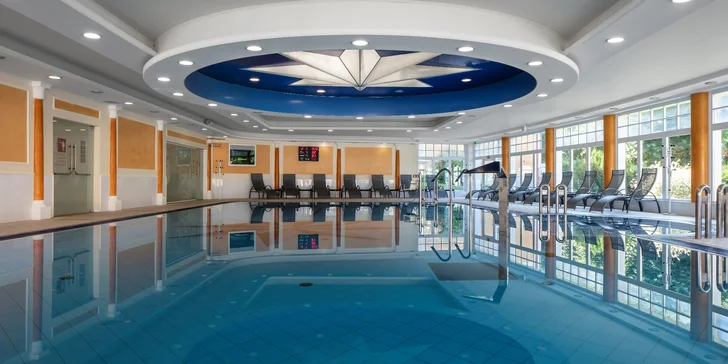 4* luxusní hotel v centru Mariánských lázní: polopenze, neomezený wellness i možnost procedur