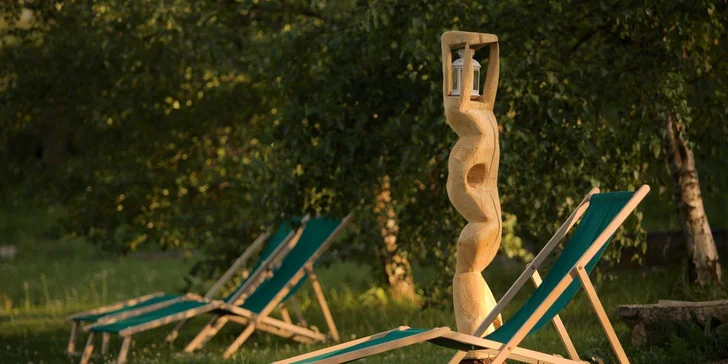 Pohoda v jižních Čechách: hotel s velkou zahradou a polopenzí či snídaní