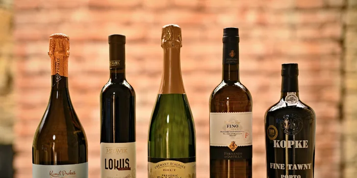 Speciální degustace vína a tapas ve WineList v Karlíně pro 2 osoby