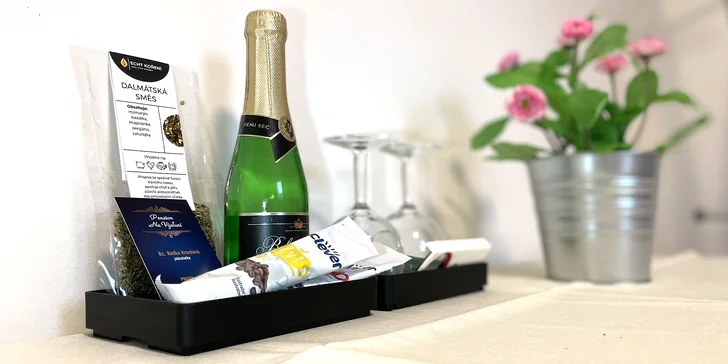 Pobyt pro pár i rodinu na Kašperské vrchovině: plně vybavený apartmán a balíček na uvítanou