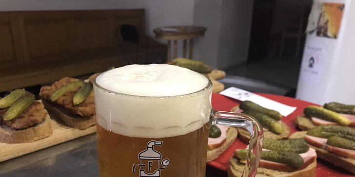 Pro milovníky piva: degustace 4 řemeslných piv v chrudimském pivovaru