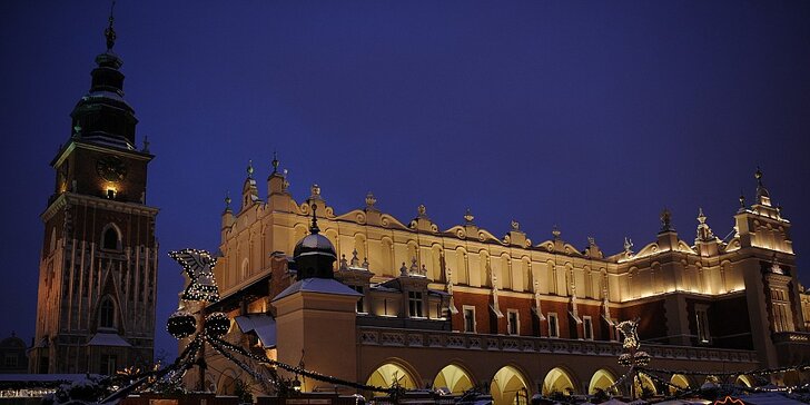 Výlet na vánoční trhy v Krakově: termín 2. či 16. prosince, odjezd z Brna, Olomouce i Ostravy