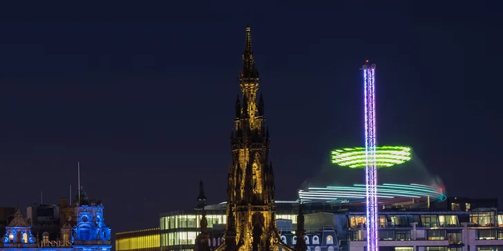 Vánoční trhy i překrásné památky Edinburghu s letenkami a ubytováním se snídaní