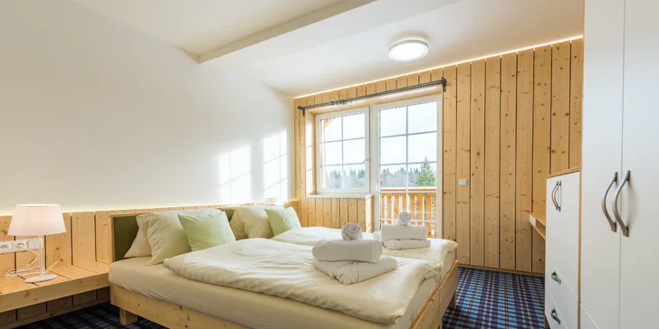 Nový hotel v šumavských Prášilech: uprostřed botanické zahrady, se snídaní či polopenzí a wellness