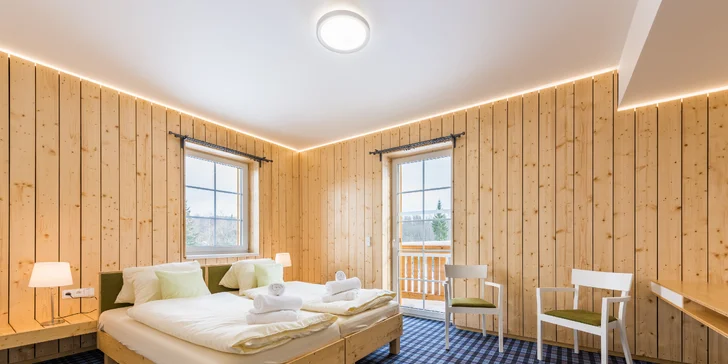 Nový hotel v šumavských Prášilech: uprostřed botanické zahrady, se snídaní či polopenzí a wellness