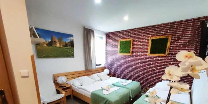 Apartmány přímo u lednického parku se snídaněmi a privátním wellness