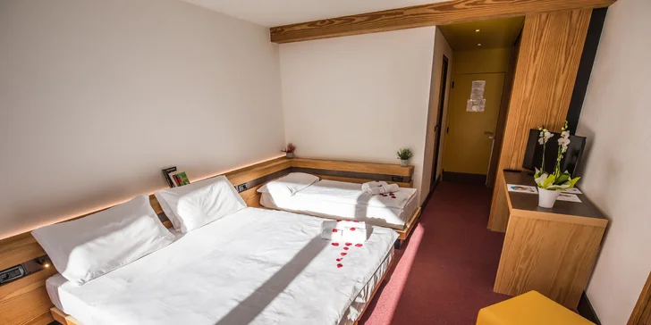 Italské Alpy a ledovec Schnalstal: hotel u sjezdovky s polopenzí, wellness i vyžitím pro děti