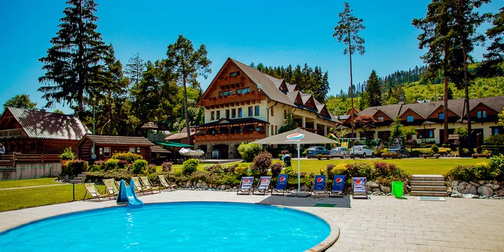 Pobyt na břehu Oravské přehrady v prostředí vyhlášeného Slanického dvora s privátním wellness