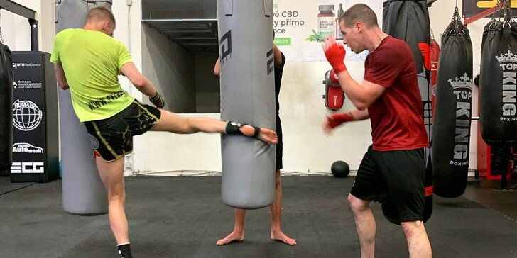 Soukromý trénink thajského boxu a kickboxu s Michalem Reissingerem: lekce od mistra ČR pro 1 i 2 bojovníky