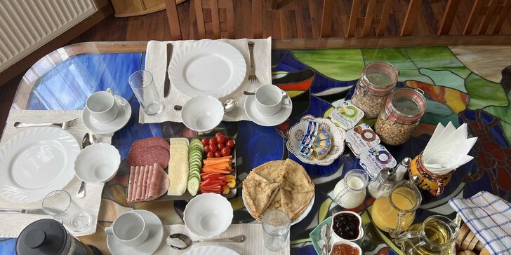 Pobyt v Kersku: ubytování v penzionu s pokoji až pro 9 osob i snídaně