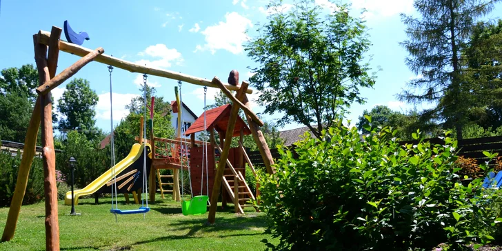 Pobyt na Liptově u Bešeňové: snídaně či polopenze, bazén nebo wellness i zábava a slevy na atrakce