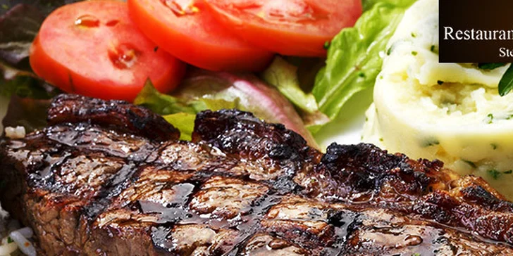 Opulentní hanger steak hostina pro 2-3 přátele