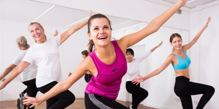 55 minut v pohybu: lekce tanců nebo cvičení dle výběru