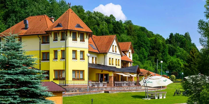 Pobyt v oblasti Roháčů: polopenze, sauna a neomezený bazén u Západních Tater