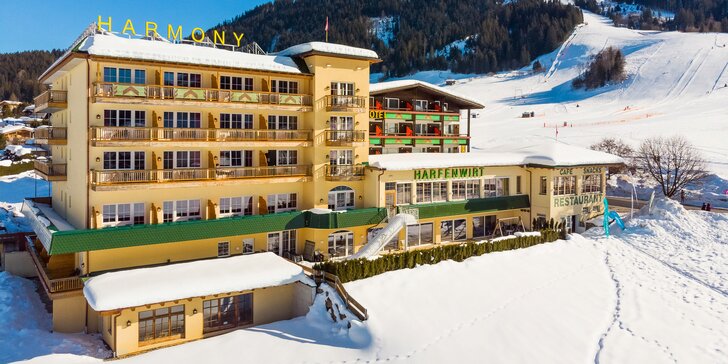 Na lyže do Rakouska: hotel u sjezdovky, polopenze, neomezený wellness a zdarma atrakce v okolí