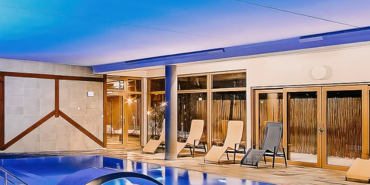 Pobyt ve 4* resortu na Lipně: jídlo i neomezený vstup do moderního wellness