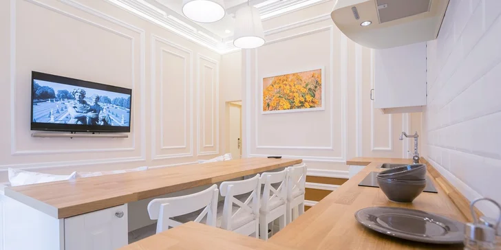 Krásné apartmány v centru Karlových Varů i snídaně v sousední bagelárně