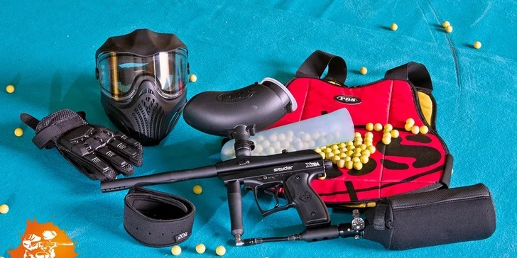 Paintball v kryté hale s neomezeným střelivem