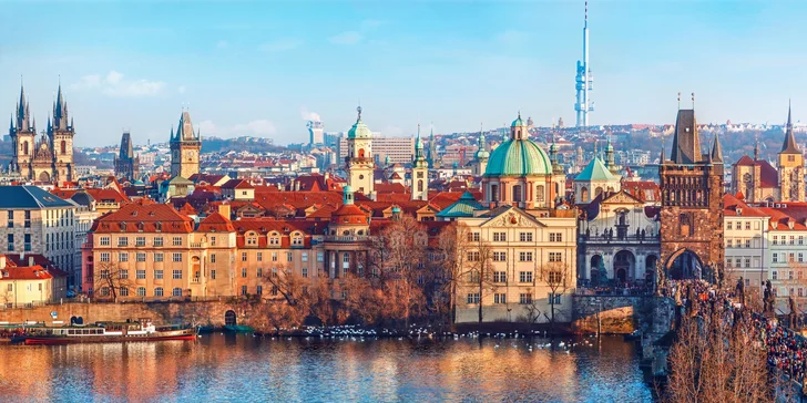 Královské Vinohrady až pro 6 osob: moderní apartmán s kuchyňkou a snídaně