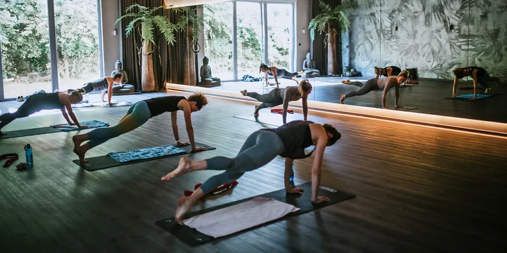 Jednotlivé vstupy do Emotion Fitness: přístroje Technogym, Skills i skupinové lekce
