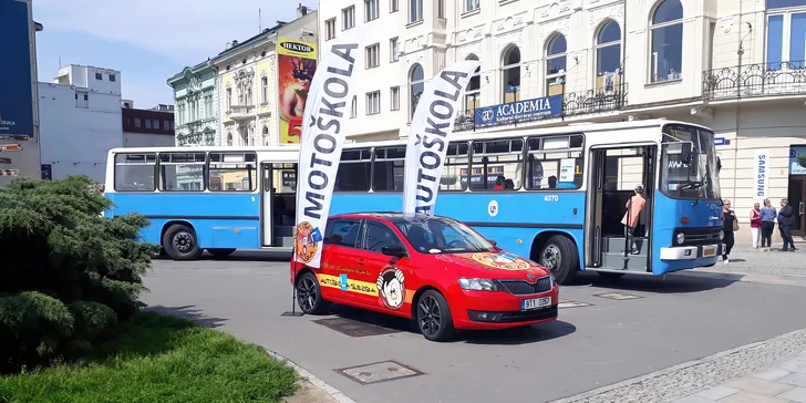 Rezervační poplatek na kurz pro řidičský průkaz sk. B v autoškole Slezská