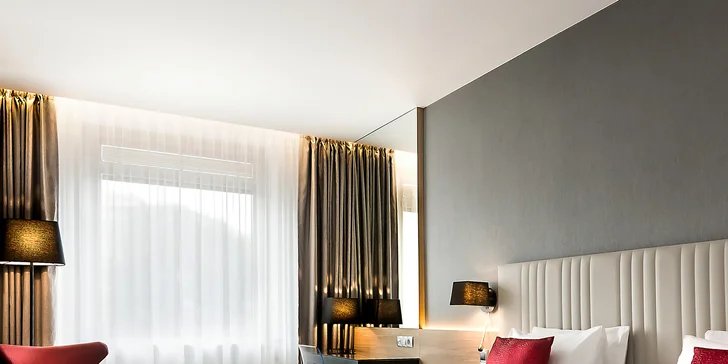 4* víkend v Brně: ubytování se snídaní, sleva do restaurace, VIDA centra i Aqualandu Moravia