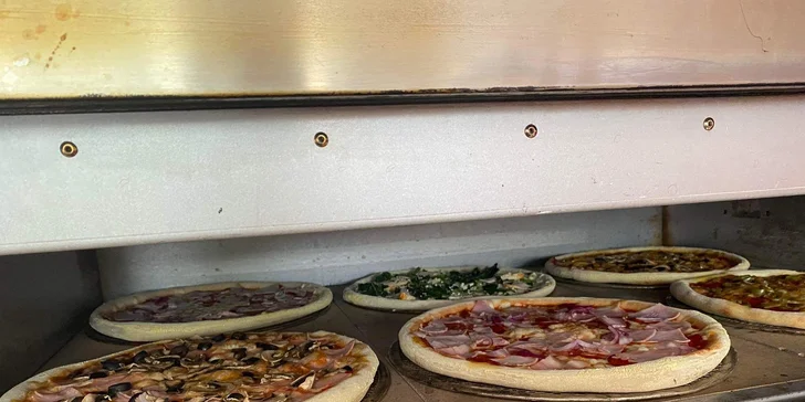Pizza na odnos s sebou o průměru až 40 cm: výběr z 12 druhů