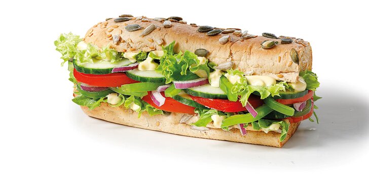 Svačina ze Subway: libovolný sendvič a pečené brambory s omáčkou pro 1 nebo 2 osoby