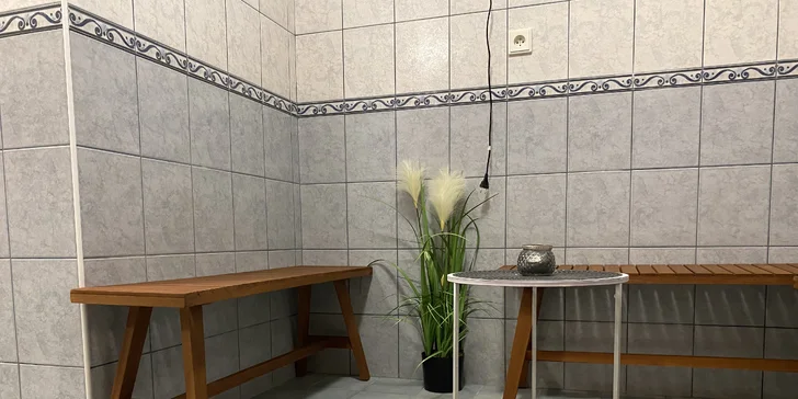 Privátní sauna: vstup až pro 4 osoby na 60, 90 nebo 120 minut