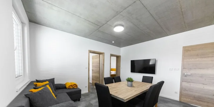 Krásné apartmány kousek od Laa an der Thaya i Aqualandu Moravia, možnost degustace vína