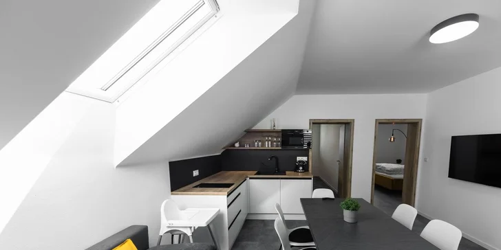 Krásné apartmány kousek od Laa an der Thaya i Aqualandu Moravia, možnost degustace vína
