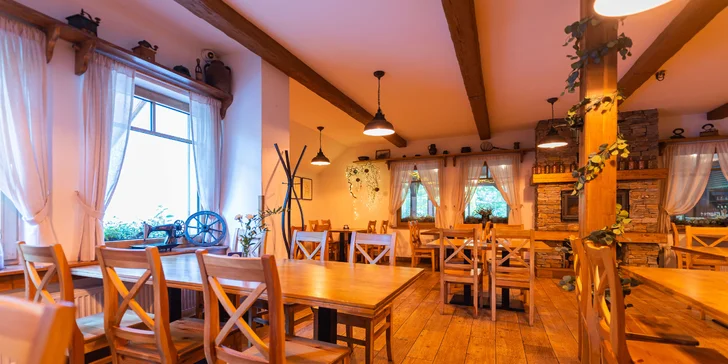 4chodové degustační menu: jelení hřbet či telecí saltimbocca, na výběr i láhev prosecca