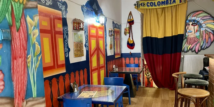Otevřený voucher na 500–1000 Kč do latinské restaurace Ell Arriero