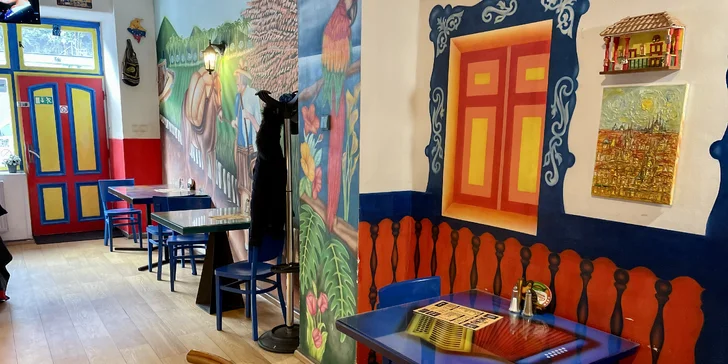 Otevřený voucher na 500–1000 Kč do latinské restaurace Ell Arriero