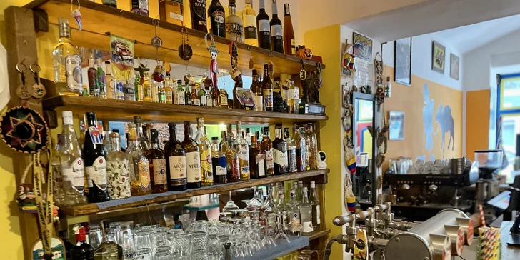 Otevřený voucher na 500–1000 Kč do latinské restaurace Ell Arriero