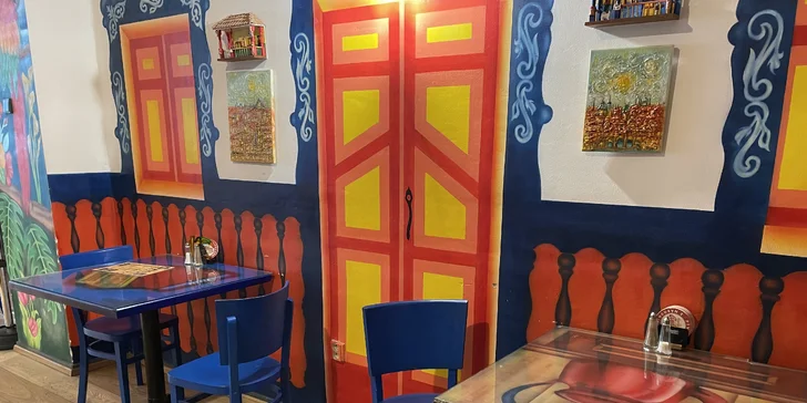 Otevřený voucher na 500–1000 Kč do latinské restaurace Ell Arriero