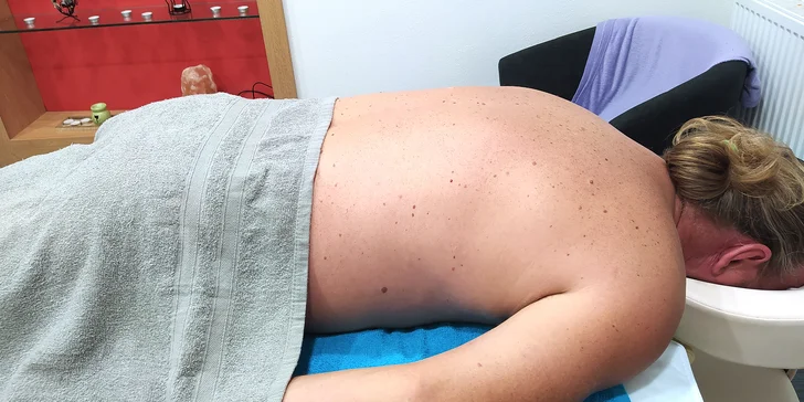 Relaxační, klasická nebo sportovní masáž celého těla v délce 60, 90 nebo 120 minut