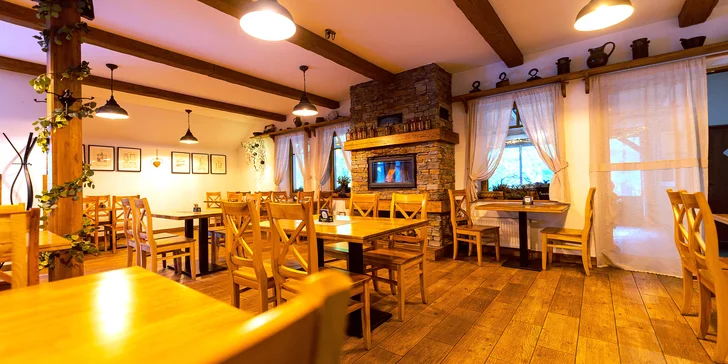 4chodové degustační menu: jelení hřbet či telecí saltimbocca, na výběr i láhev prosecca