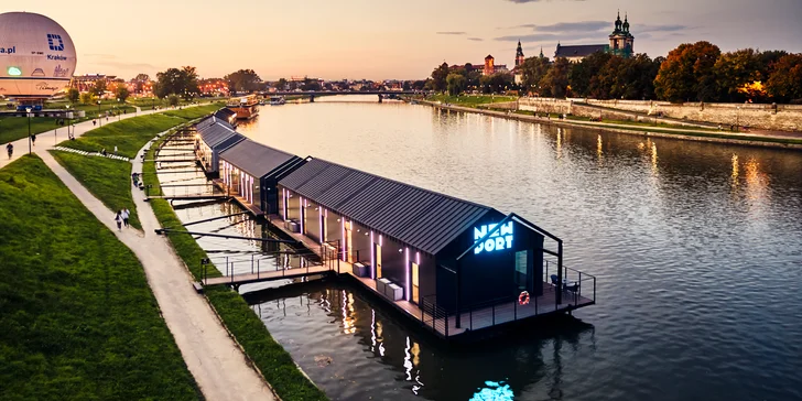 Netradiční pobyt v Krakově: moderní hotel na řece, možnost snídaní