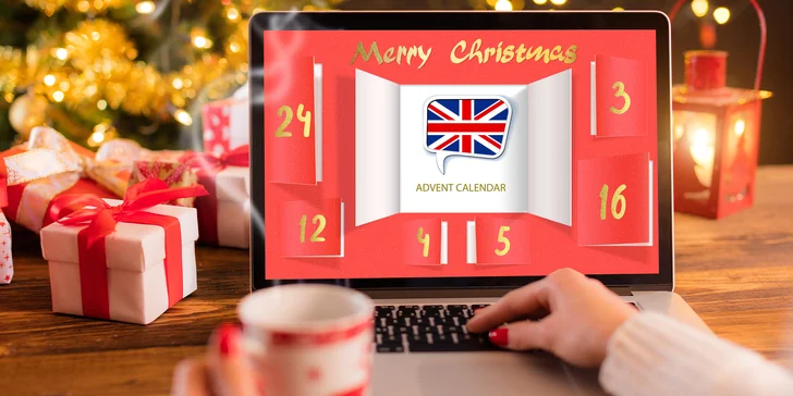 Adventní kalendář plný angličtiny: 24 zábavných úkolů ve virtuální učebně