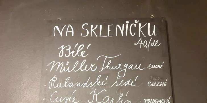 Ochutnávka 5 vín z vinařství Chateau Lobkowicz Roudnice pro 1 či 2 osoby
