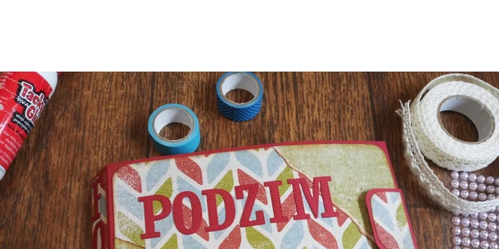 Podzimní a zimní workshopy v Scrapyard: výroba přání, alba i kalendáře