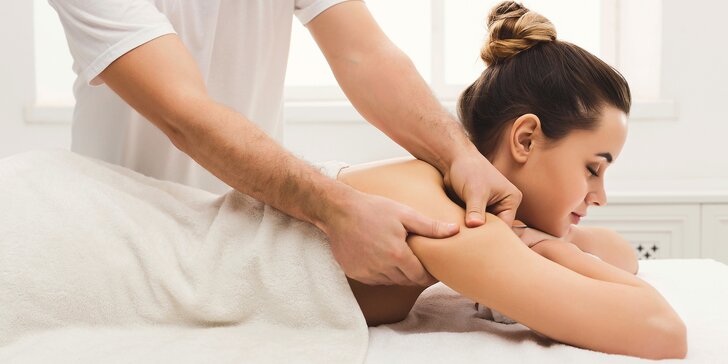 Klasická masáž vybrané partie nebo celého těla v délce 15 až 90 minut