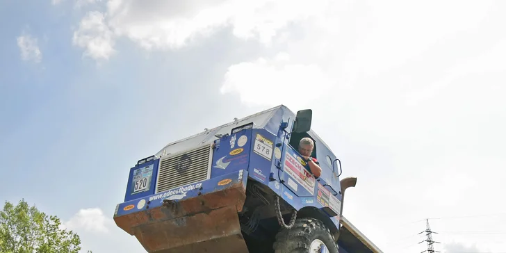 15–60 minut jízdy v kabině giganta Tatra 813 8x8 Truck Trial