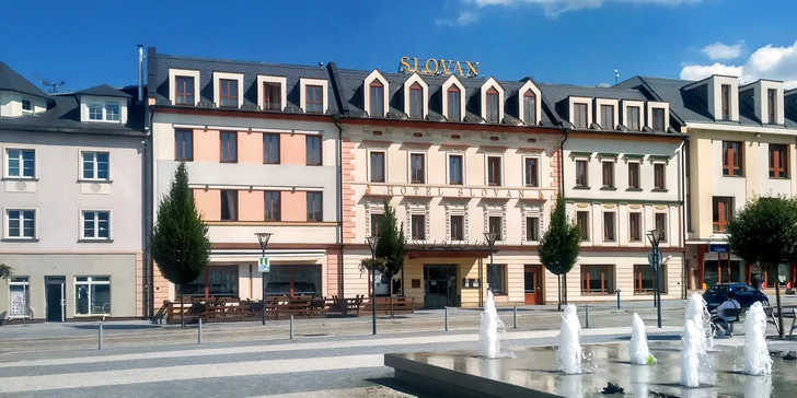 Pobyt v centru Jeseníku s polopenzí, degustačním gurmánským menu i wellness