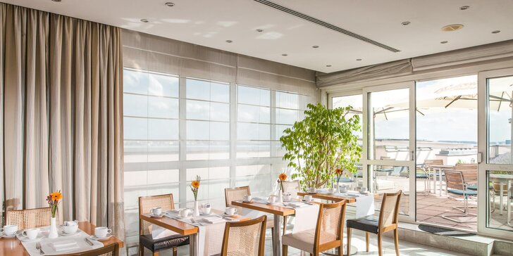 Luxusní pobyt ve 4* hotelu na Vinohradech: snídaně, vstup do executive lounge i možnost wellness