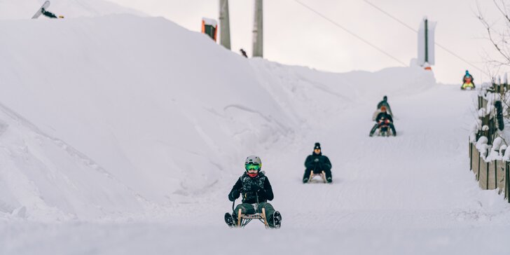 Zima v Semmeringu s dítětem zdarma: lyžování, polopenze, neomezený wellness a fitness